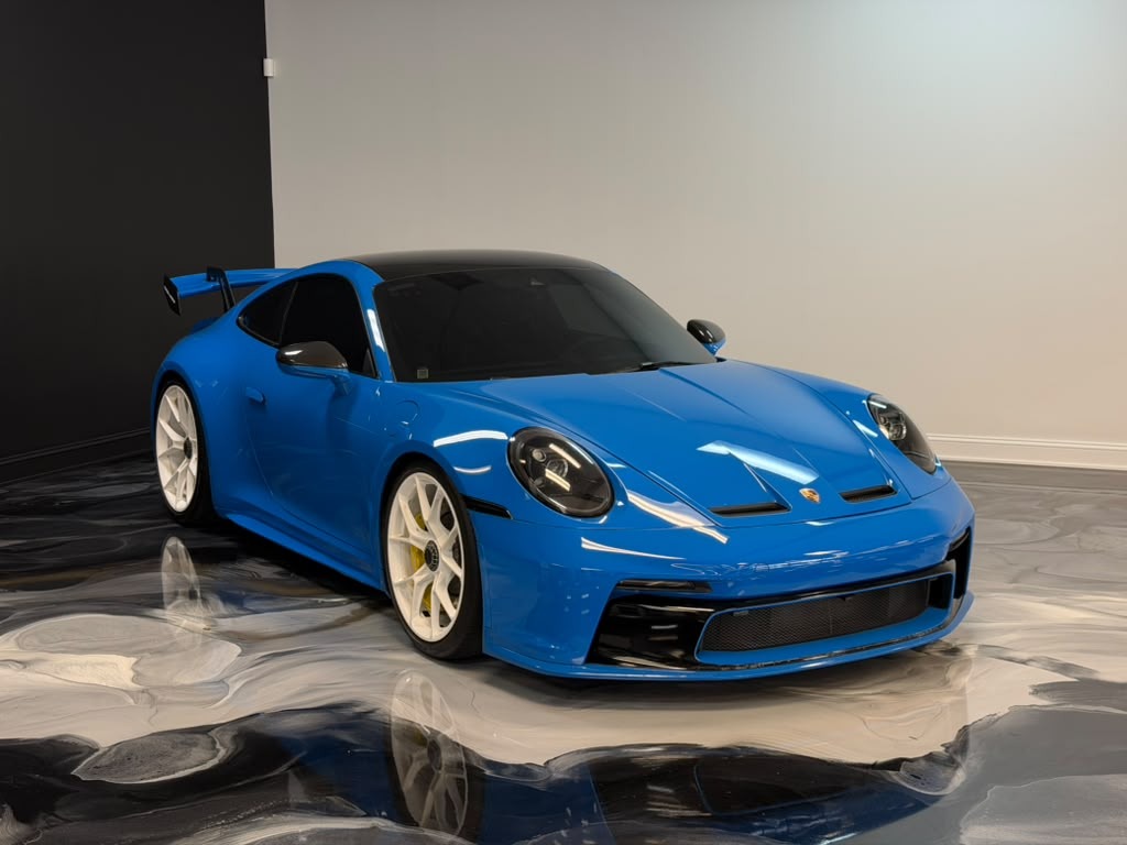 Shark Blue 2022 Porsche 911 Coupe Rear-Wheel Drive 7-Speed Automatic